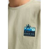Petrol Industries - Logo T-shirt Wavecrest - Grijs - 104 - T-shirts met korte mouwen