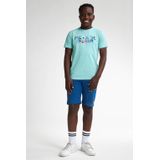 Petrol Industries - Artwork T-shirt Beachside - Blauw - 100% Katoen