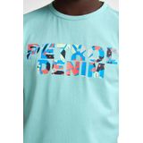 Petrol Industries - Artwork T-shirt Beachside - Blauw - 100% Katoen