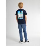 Petrol Industries - T-shirt - Donkerblauw - Katoen