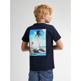 Petrol Industries - T-shirt - Donkerblauw - Katoen