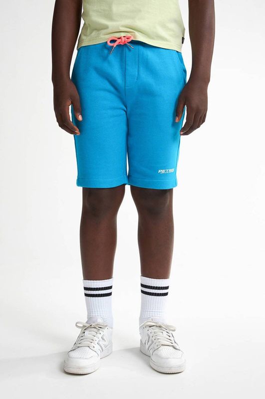 Petrol Industries - Sweatshorts - Blauw en Oranje - Korte Broek