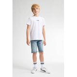 Petrol Industries - Bullseye Denim Short - Blauw - Korte Spijkerbroeken - 98% Katoen 2% Elastaan