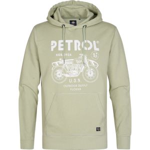 Petrol Industries - Artwork Hoodie Palmcove - Grijs - L - Hoodies