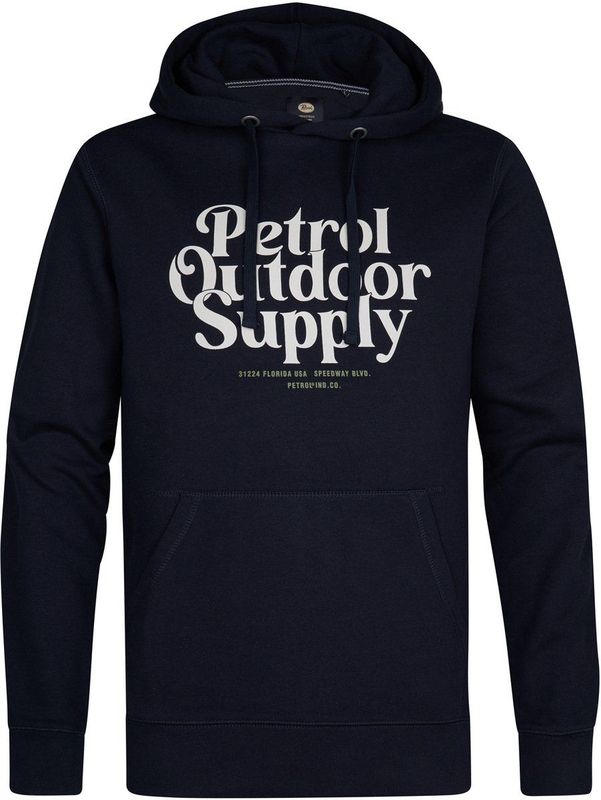 PETROL INDUSTRIES - Hoodie - Marineblauw - Katoen