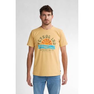 Petrol Industries - T-shirt - Geel