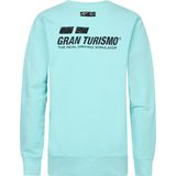 Petrol Industries - Gran Turismo Velocity - Sweater - Blauw - 70% Katoen, 30% Polyester