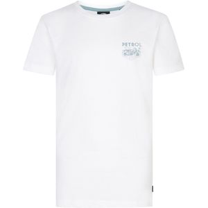 Petrol Industries - Backprint T-shirt Bayfront - Wit - Katoen