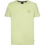Petrol Industries Shirt  lichtgroen / lichtoranje / wit