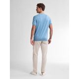 Petrol - Viewcrest - T-shirt - Lichtblauw - Katoen/Linnen - Regular-fit