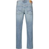 Lewis - Loose Fit Jeans - Blauw - Stretch Denim