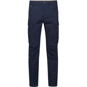 Cargo Broek - Groen - Katoen - Stretch Twill - Met Klepzakken