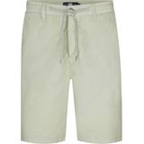 Korte Broek - Katoen-Linnen - Geverfd - Knoopsluiting - Ritsgulp - Trekkoord