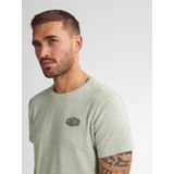 Petrol Industries - Logo T-shirt Shoreway - Wit - Katoen/Polyester - Regular Fit