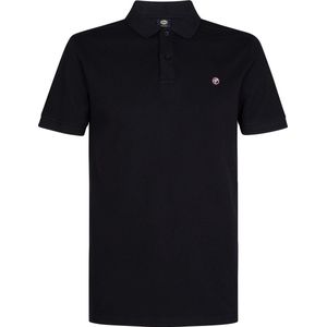 Petrol Industries - Polo Shirt - Korte Mouw - Katoen - Zwart