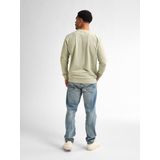 Sweater - Effen - Sweatstof - Lange Mouw - Normale Pasvorm