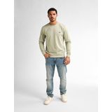 Sweater - Effen - Sweatstof - Lange Mouw - Normale Pasvorm