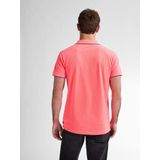 Poloshirt - All-over Print - Korte Mouwen - Openstaande Kraag - Knoopsluiting - 100% Katoen