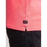 Poloshirt - All-over Print - Korte Mouwen - Openstaande Kraag - Knoopsluiting - 100% Katoen