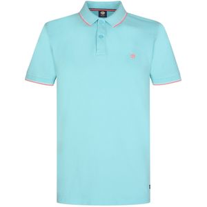 Petrol Industries - Klassieke Polo Wave - Blauw - Poloshirt