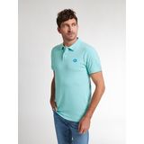 Petrol Industries - Klassieke Polo Wave - Blauw - Poloshirts