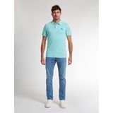 Petrol Industries - Klassieke Polo Wave - Blauw - Poloshirts