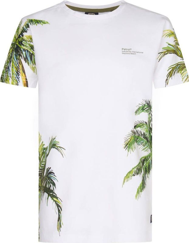 Petrol Industrie - T-shirt - Katoen - Blauw