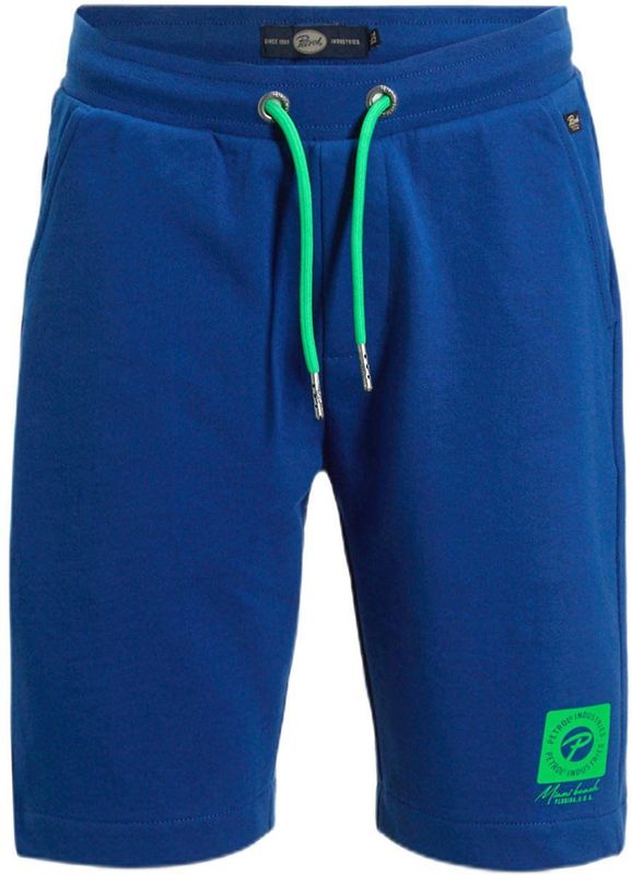 Petrol Industries - Korte Broek - Blauw/Groen - Katoen/Polyester