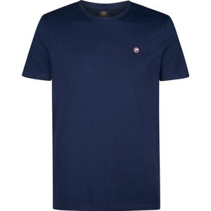 Petrol Industries - Heren T-shirt - Blauw - Katoen - Korte Mouwen