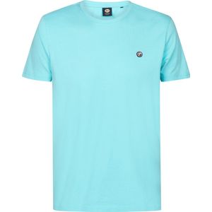 Petrol Industries Rundhalsshirt mit Logo Stickerei