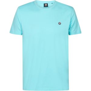 Petrol Industries - Logo T-shirt Windward - Blauw - T-shirts met Korte Mouwen