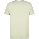 Petrol Industries - Backprint T-shirt Bayfront - Groen - Korte Mouwen - Regular Fit