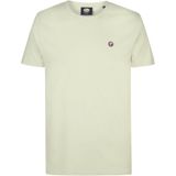 Petrol Industries - Backprint T-shirt Bayfront - Groen - Korte Mouwen - Regular Fit