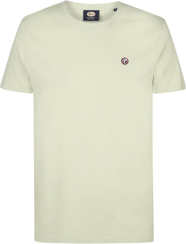 Petrol Industries - Backprint T-shirt Bayfront - Groen - Korte Mouwen - Regular Fit