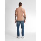 Petrol Industries - Driftwalk - T-shirt - Bruin - Relaxed Fit - 100% Katoen