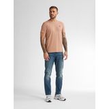 Petrol Industries - Driftwalk - T-shirt - Bruin - Relaxed Fit - 100% Katoen
