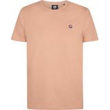 Petrol Industries - Driftwalk - T-shirt - Bruin - Relaxed Fit - 100% Katoen