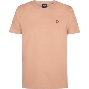 Petrol Industries - Driftwalk - T-shirt - Bruin - Relaxed Fit - 100% Katoen