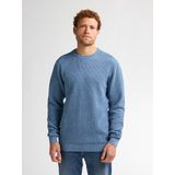 Petrol Industries - Gebreide Polo - Blauw - 100% Katoen