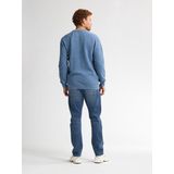 Petrol Industries - Gebreide Polo - Blauw - 100% Katoen