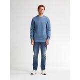 Petrol Industries - Gebreide Polo - Blauw - 100% Katoen