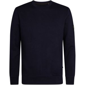 Petrol Industries - Estes - Geribde Sweater - Blauw