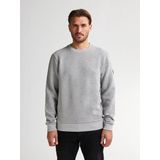 Petrol Industries - Estes - Geribde Sweater - Grijs