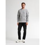 Petrol Industries - Estes - Geribde Sweater - Grijs