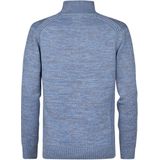 Gebreide Trui - Katoen en Gerecycled Polyester - Opstaande Kraag - Casual