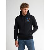 Petrol Industries - Back print Hoodie Sparta - Zwart - Hoodie