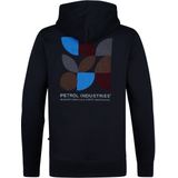Petrol Industries - Back print Hoodie Sparta - Zwart - Hoodie