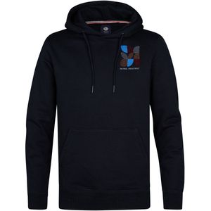 Petrol Industries - Back Print Hoodie Sparta - Zwart - Hoodie