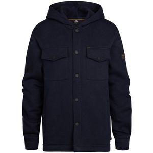 Petrol Industries - Shasta - Overshirt - Blauw - Met Capuchon