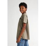 Petrol Industries - Jongens Logo T-shirt Appalachia - Bruin